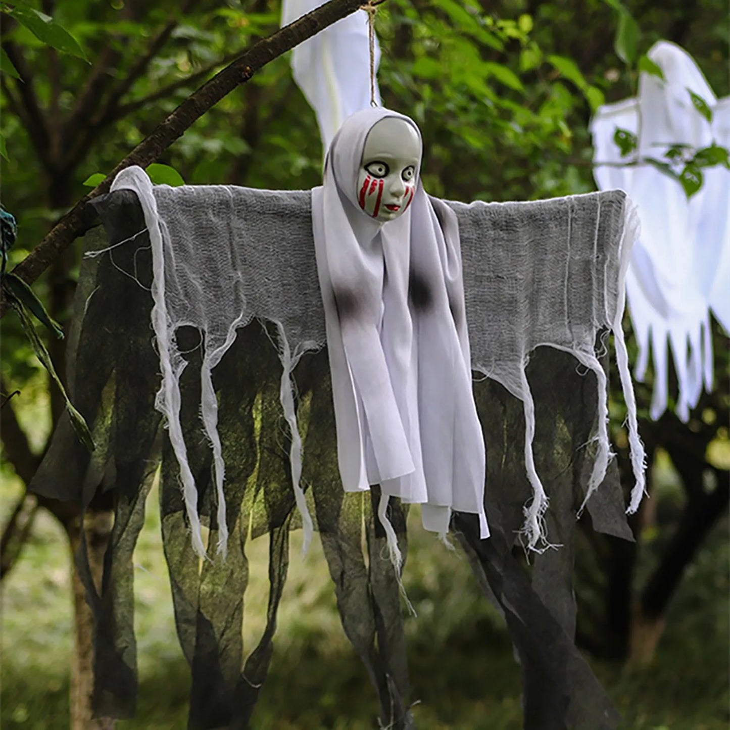 Ghost Halloween Hanging - Horrifying Decoration for Haunted House