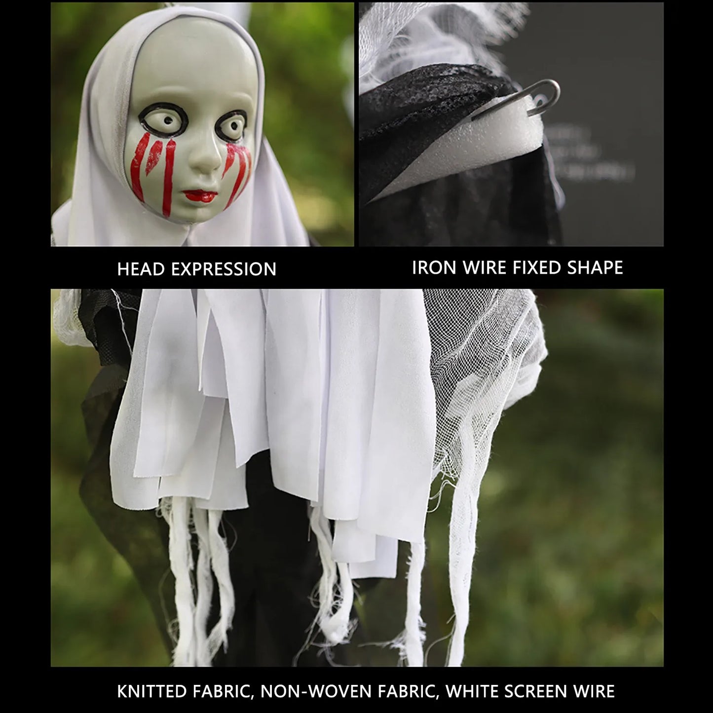 Ghost Halloween Hanging - Horrifying Decoration for Haunted House